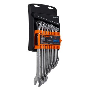 JUEGO DE 11 LLAVES METRICAS GRANALLADAS REF. 15779 TRUPER