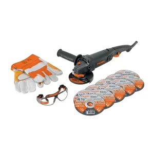Combo Pulidora 4 44958 950W + Discos + Lentes + Guantes Ref. 101456 Truper
