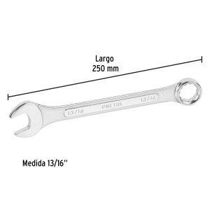 Llave Mixta 13/16' X 260 Mm Ref. 21889 Pretul