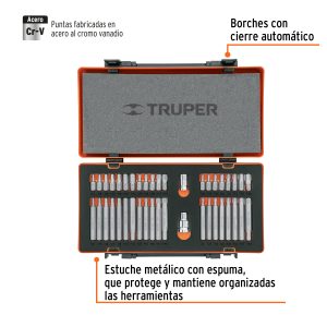 Juego De 42 Puntas Ref 17809 Truper