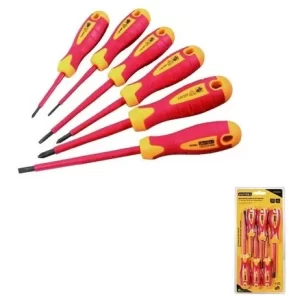 Juego De Destornilladores Electricista 6Pzs Ref. Des06J Uyusa