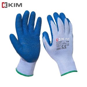 Guante Hilaza Latex Corrugado Tipo Pesado #300