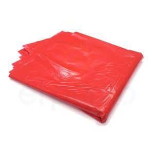 Bolsa Plastica Roja 21" X 16"